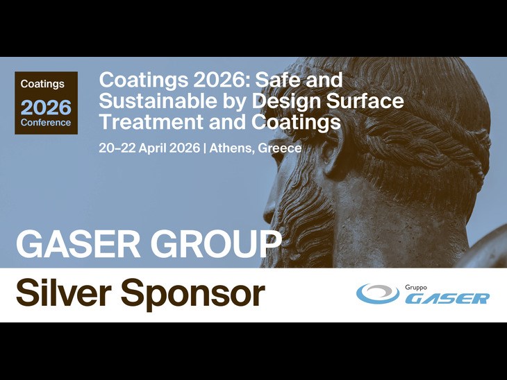 Gruppo Gaser a Coatings 2026: innovazione e sostenibilità nei trattamenti superficiali